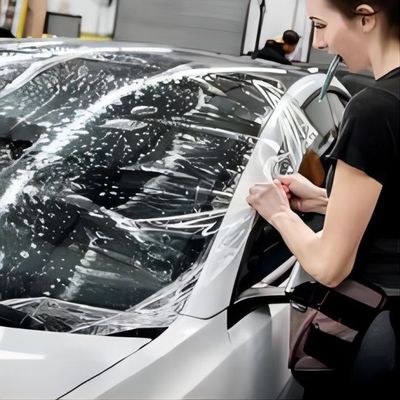 Goede prijs. Super Sterk Stretch TPU Auto Verf Beschermingsfilm Zelfherstellend Transparent PPF online