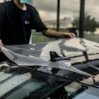 Goede prijs. Anti-geel Makkelijk te installeren TPU PPF Auto Verf Beschermingsfilm 42N Traanvastheid 150μM online
