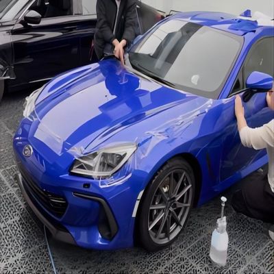 Goede prijs. 1.52*15m Hoog Glanzige Auto Body Film Ppf Met Tpu Materiaal Anti Schram / Corrosie / Geel Auto Verf Beschermingsfilm online