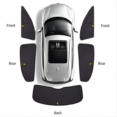 Goede prijs. Donkere 2 mil polyester zonnescherm voor auto met zelfklevende installatie online